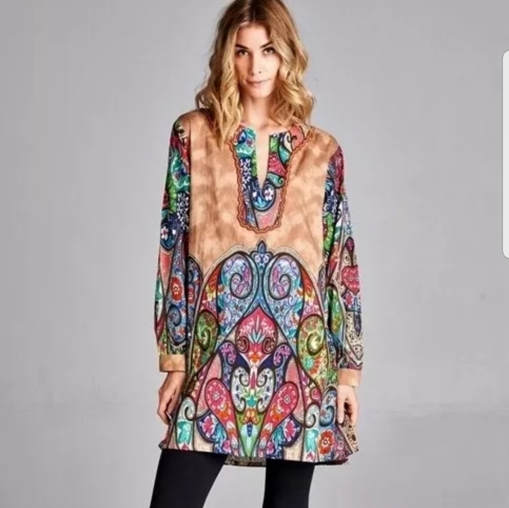 Velzera tunic size 3x, but fits like 2x